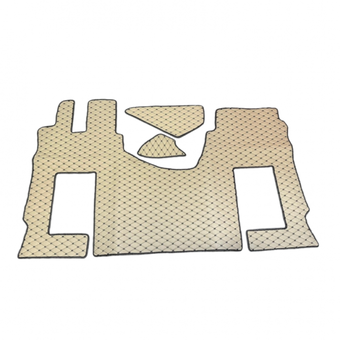 ENSEMBLE 3 PIÈCES TAPIS ET COUVRE MOTEUR 2 COULEURS - MERCEDES MP4/MP5 non pneumatique