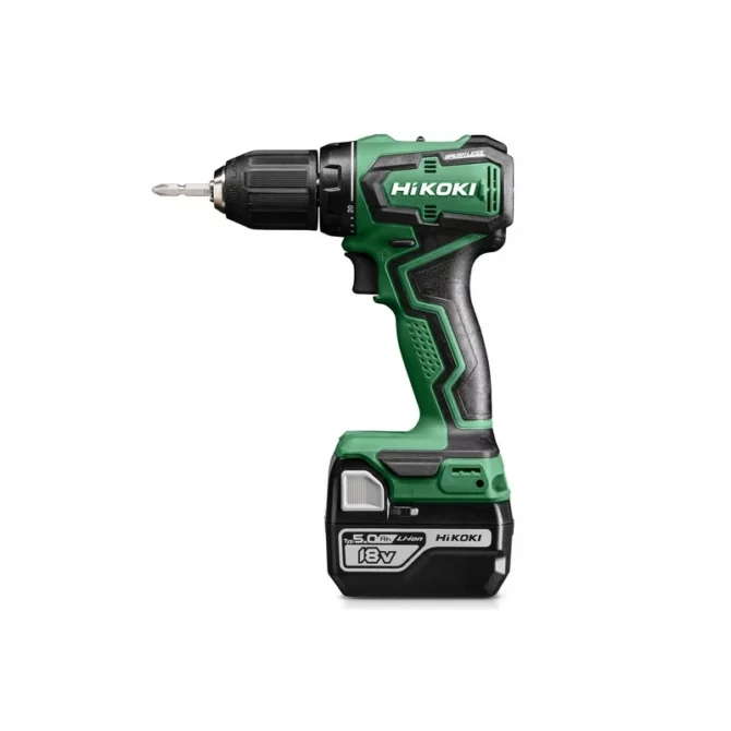 Hitachi - Hikoki - Perceuse-visseuse à batterie 18V 5.0Ah Li-Ion 55Nm - DS18DDWPZ