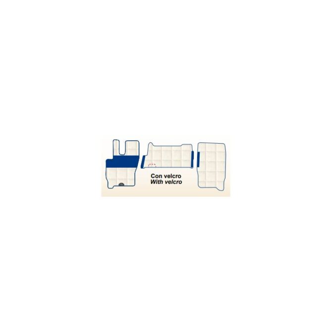 TAPIS ERNEST CAMION IVECO SIMILI CUIR - EUROCARGO